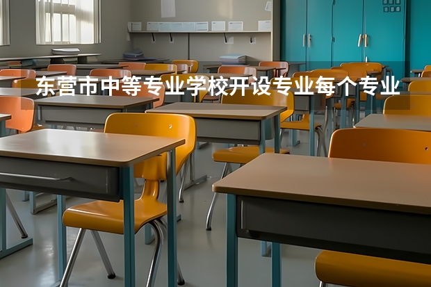 东营市中等专业学校开设专业每个专业招多少人