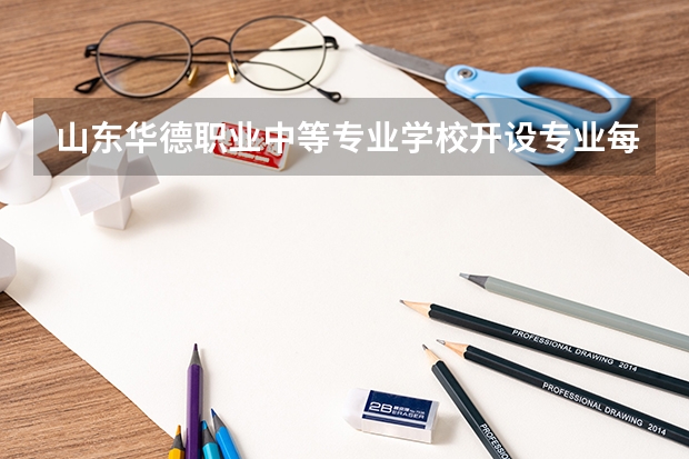 山东华德职业中等专业学校开设专业每个专业招多少人