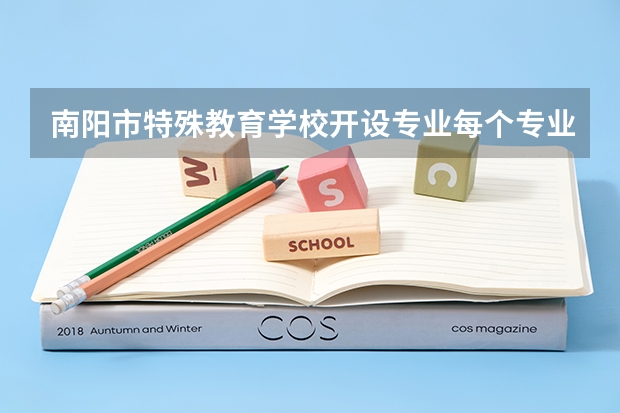 南阳市特殊教育学校开设专业每个专业招多少人
