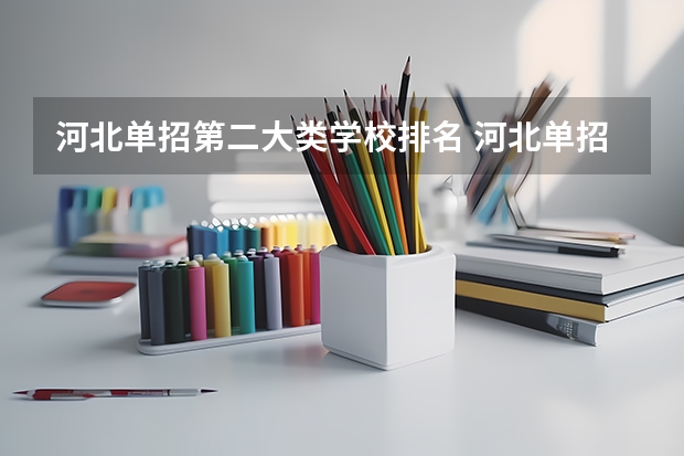 河北单招第二大类学校排名 河北单招二类民办学校排名