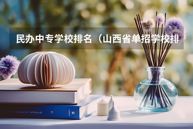 民办中专学校排名（山西省单招学校排名）