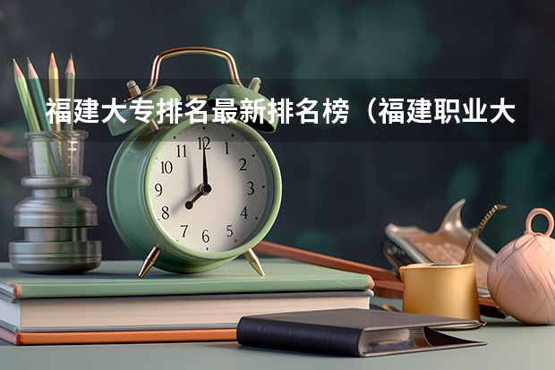福建大专排名最新排名榜（福建职业大专学校排名）
