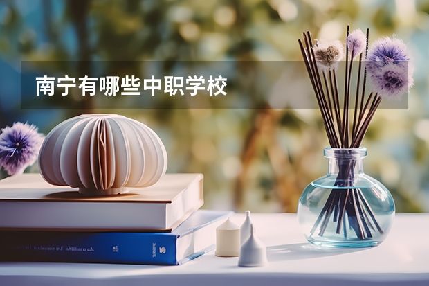 南宁有哪些中职学校