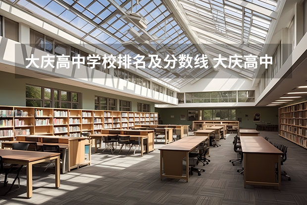 大庆高中学校排名及分数线 大庆高中学校排名