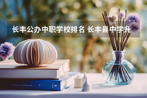 长丰公办中职学校排名 长丰县中学升学率排名