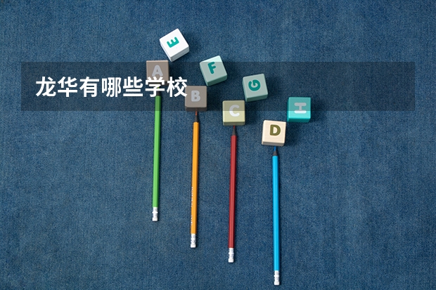 龙华有哪些学校