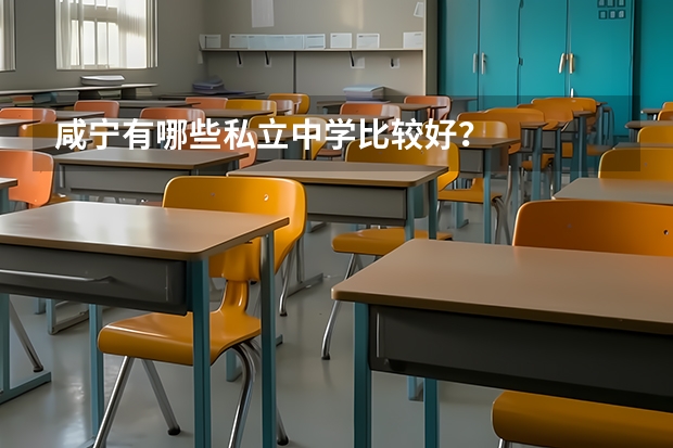 咸宁有哪些私立中学比较好？