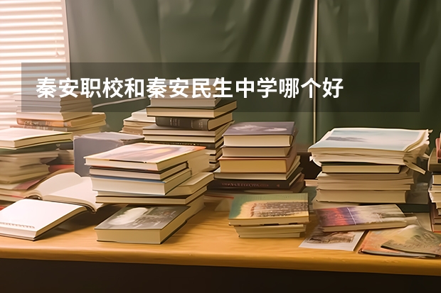 秦安职校和秦安民生中学哪个好