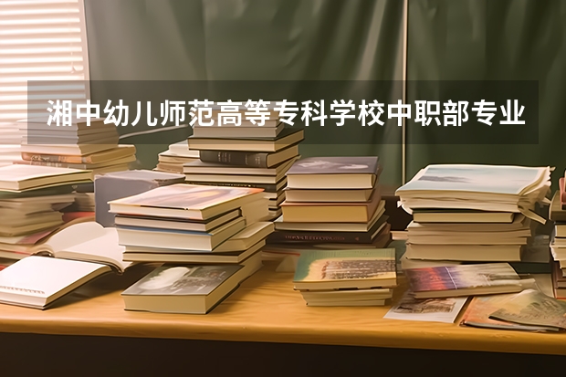 湘中幼儿师范高等专科学校中职部专业有哪些?专业介绍