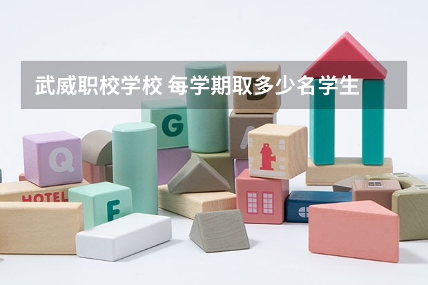 武威职校学校 每学期取多少名学生