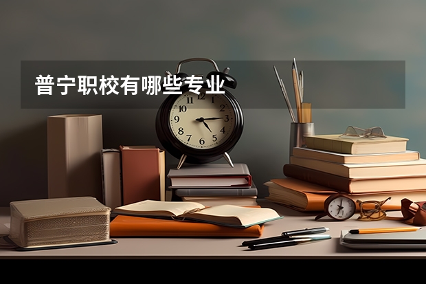 普宁职校有哪些专业