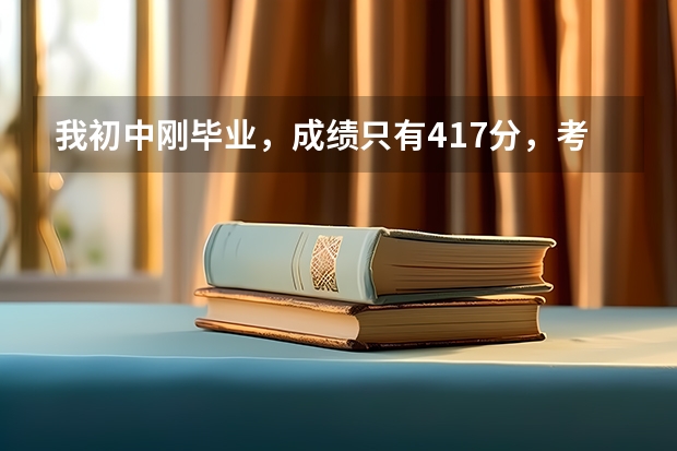 我初中刚毕业,成绩只有417分,考不上高中,怎么办,我也不想去职校,去体校好吗?