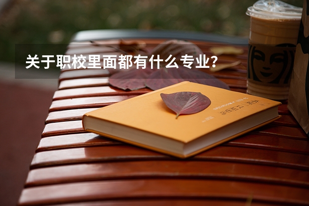 关于职校里面都有什么专业？