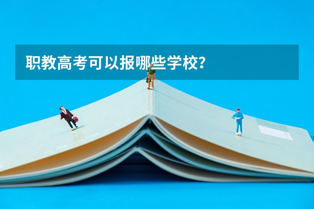 职教高考可以报哪些学校？