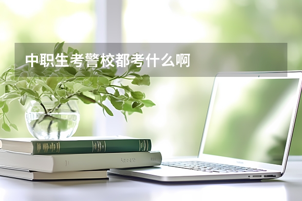中职生考警校都考什么啊